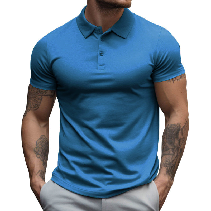 Slim fit poloshirt til mænd