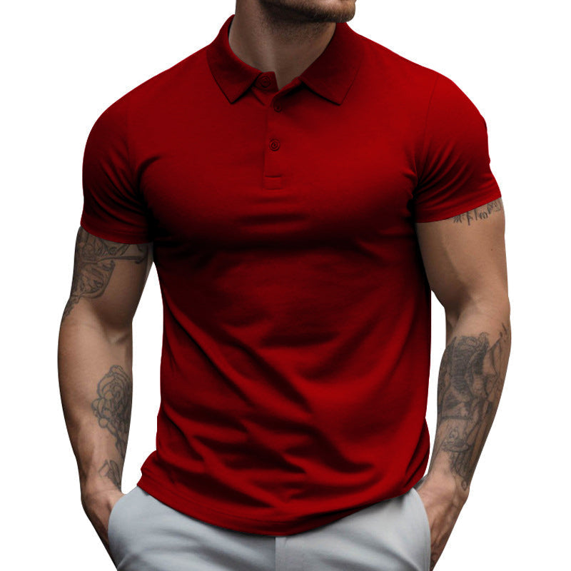 Slim fit poloshirt til mænd