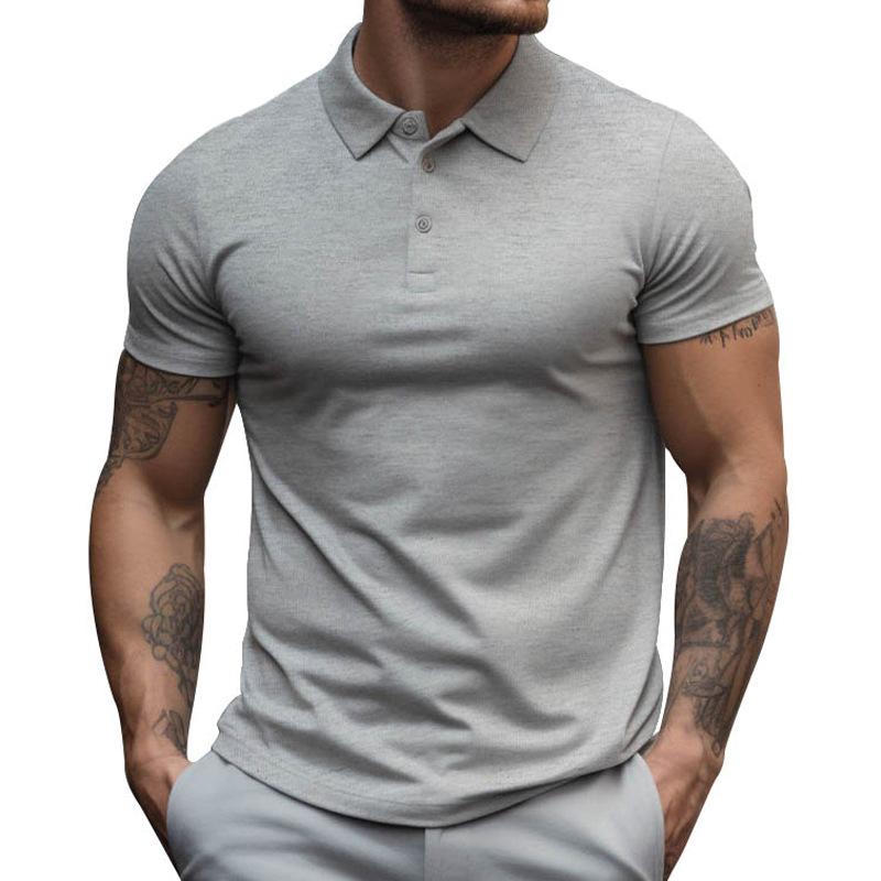 Slim fit poloshirt til mænd