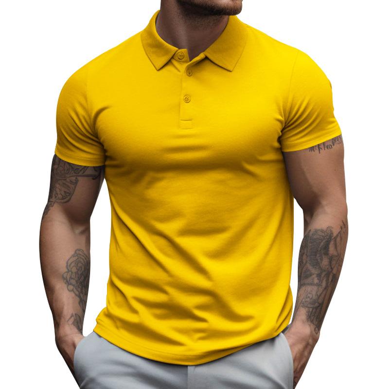 Slim fit poloshirt til mænd
