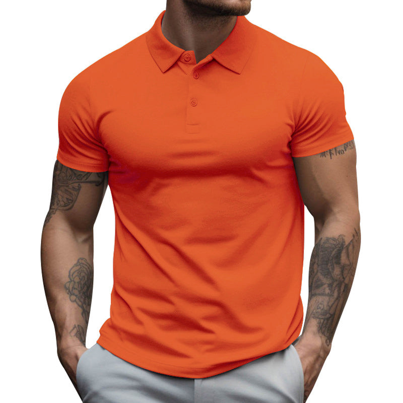 Slim fit poloshirt til mænd