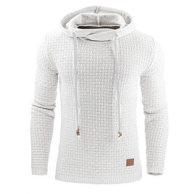 Slim fit vinterhættetrøje til mænd