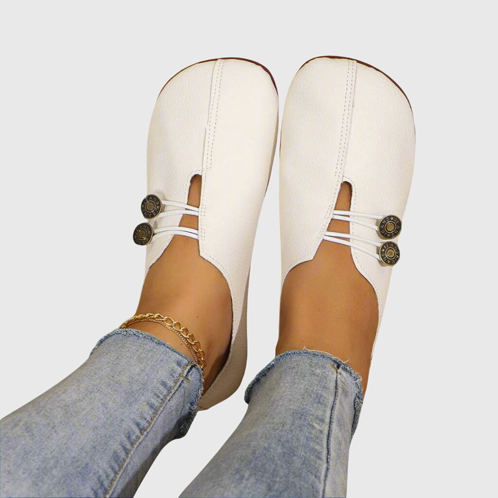 Slip-on ballerinasko til damer