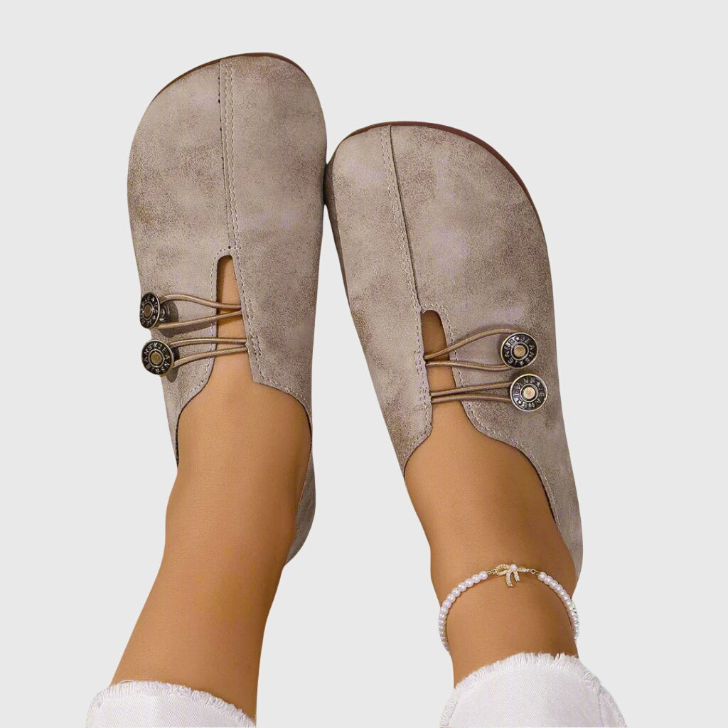 Slip-on ballerinasko til damer