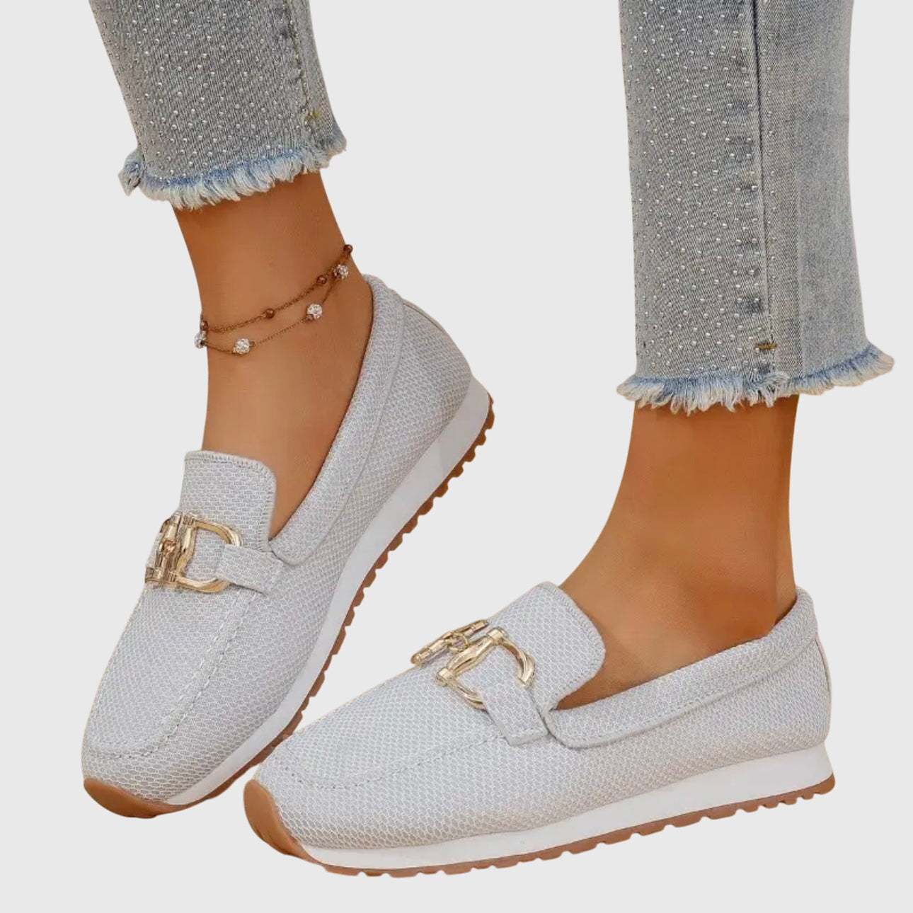 Slip-on dameloafers