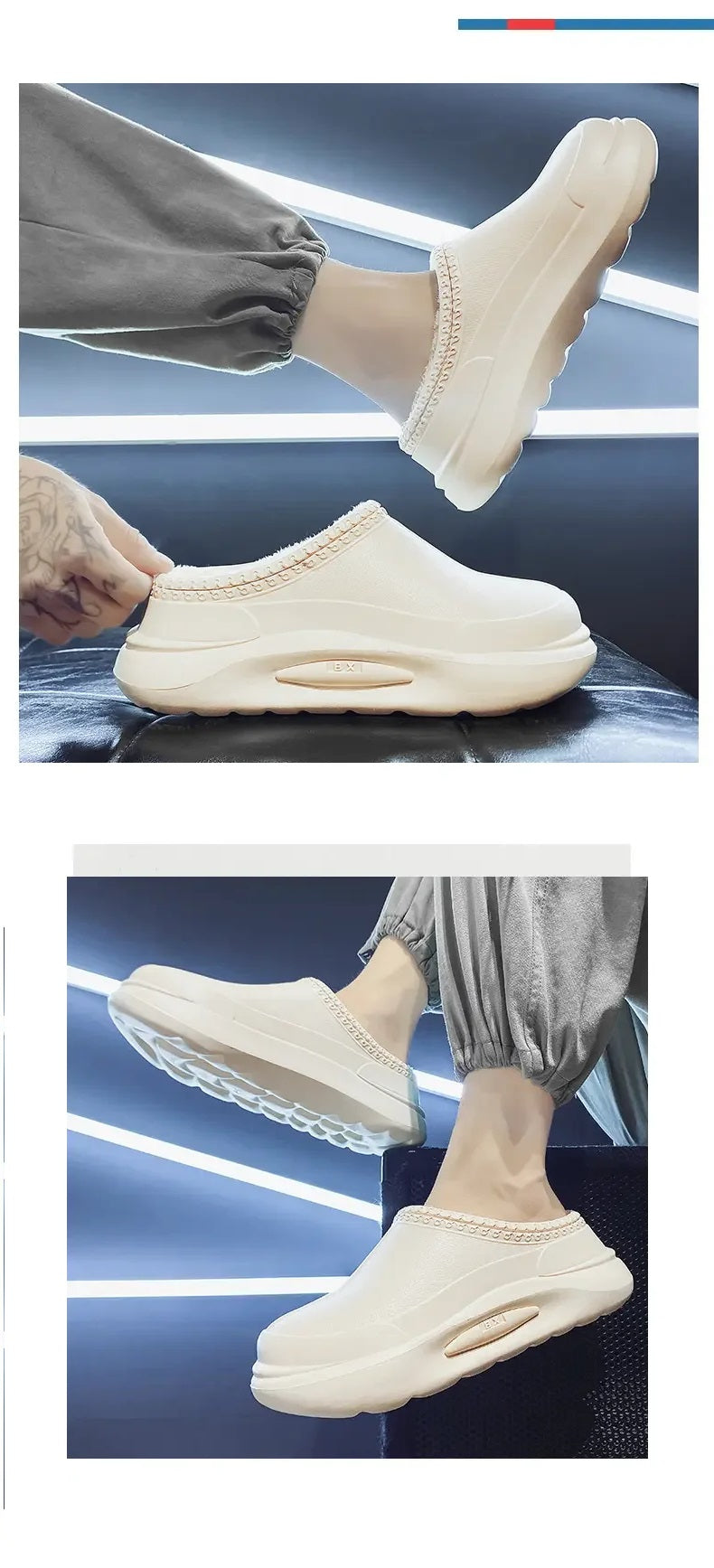Slip-on-haveclogs til vinteren