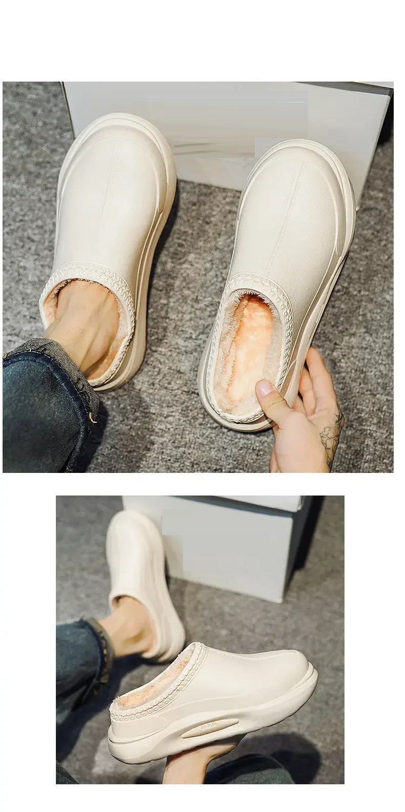 Slip-on-haveclogs til vinteren