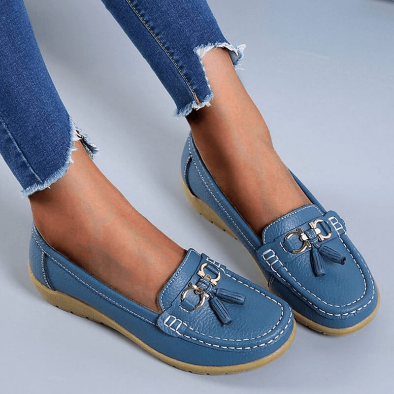 Slip-on loafers til damer