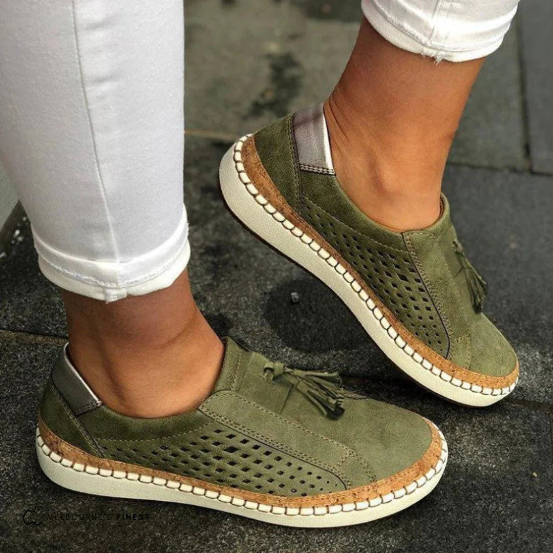 Slip-on loafers til damer