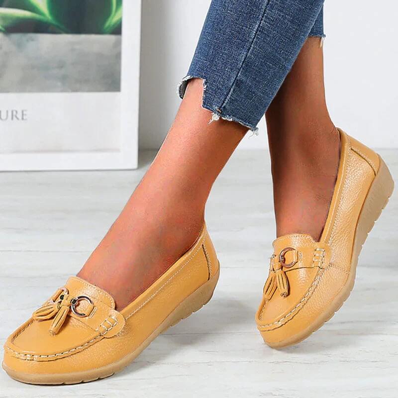Slip-on loafers til damer