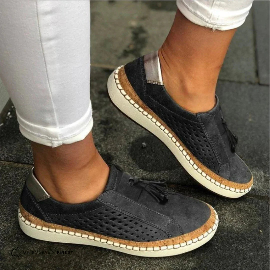Slip-on loafers til damer