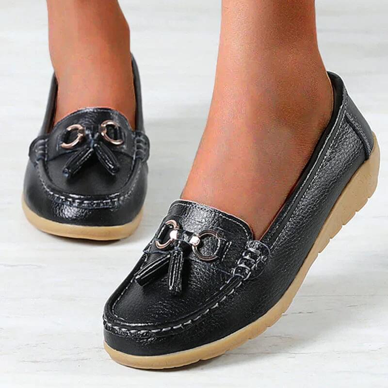 Slip-on loafers til damer