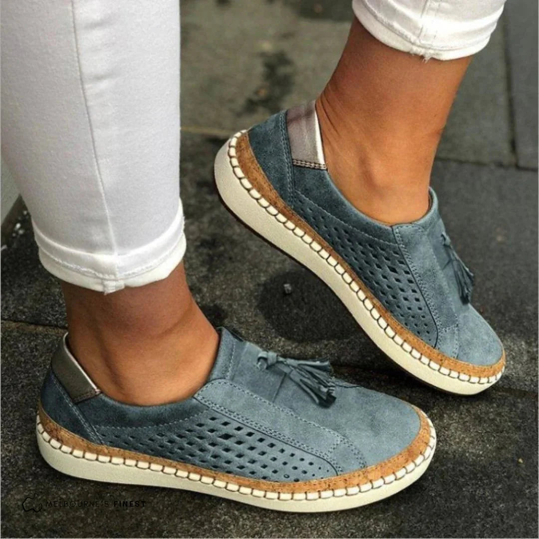Slip-on loafers til damer