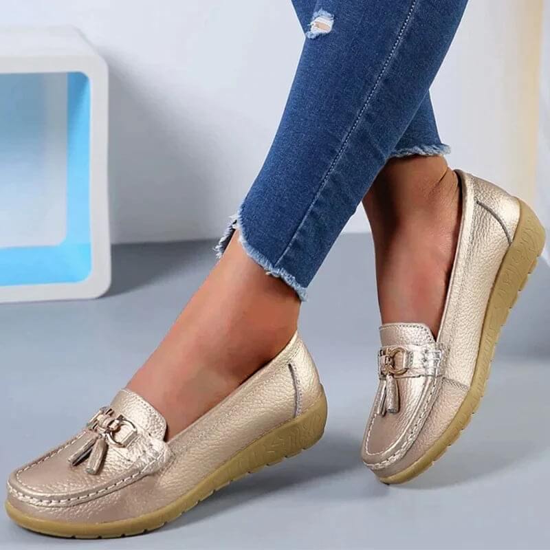 Slip-on loafers til damer
