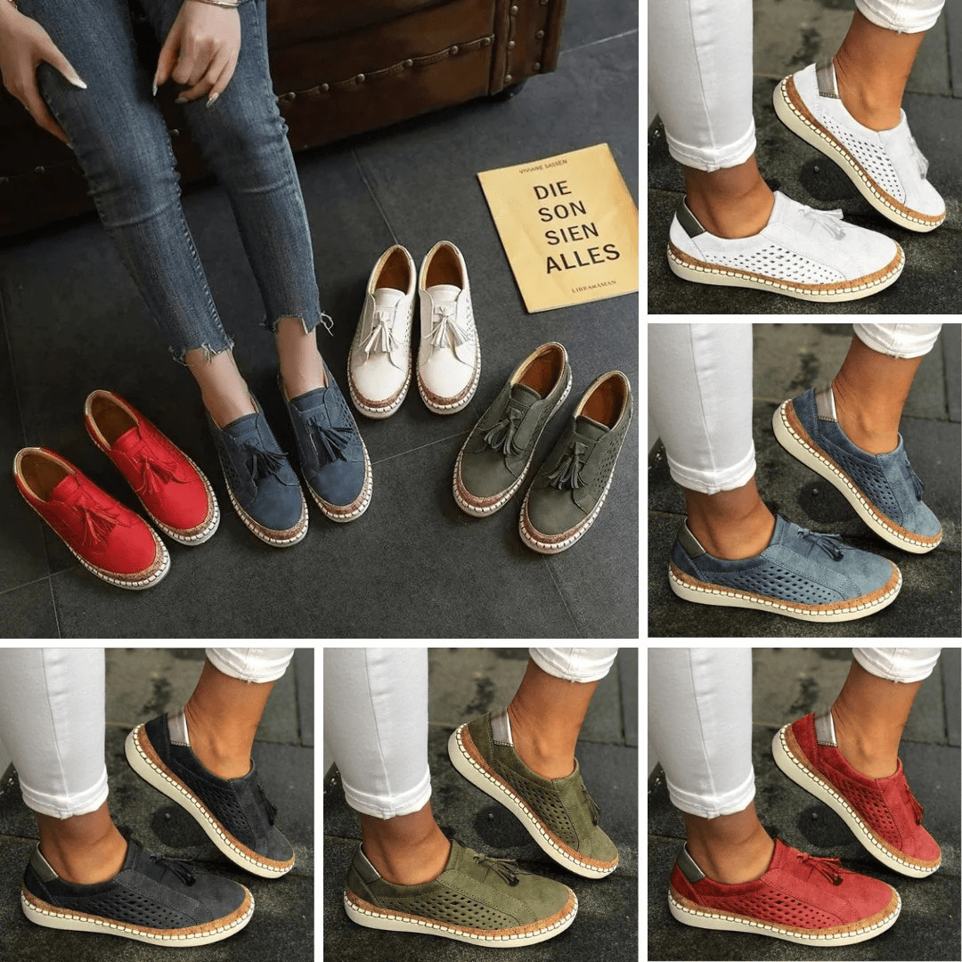 Slip-on loafers til damer