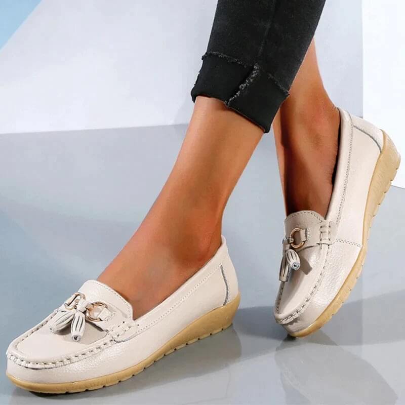 Slip-on loafers til damer