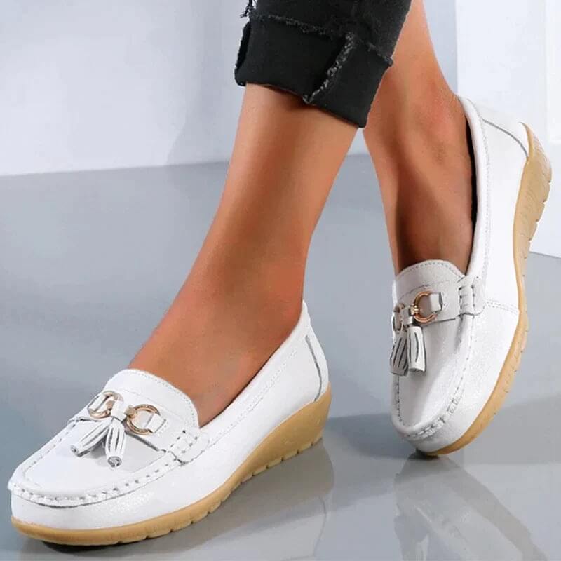 Slip-on loafers til damer