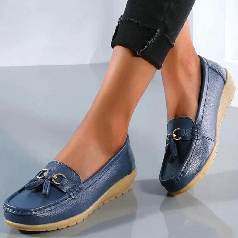 Slip-on loafers til damer