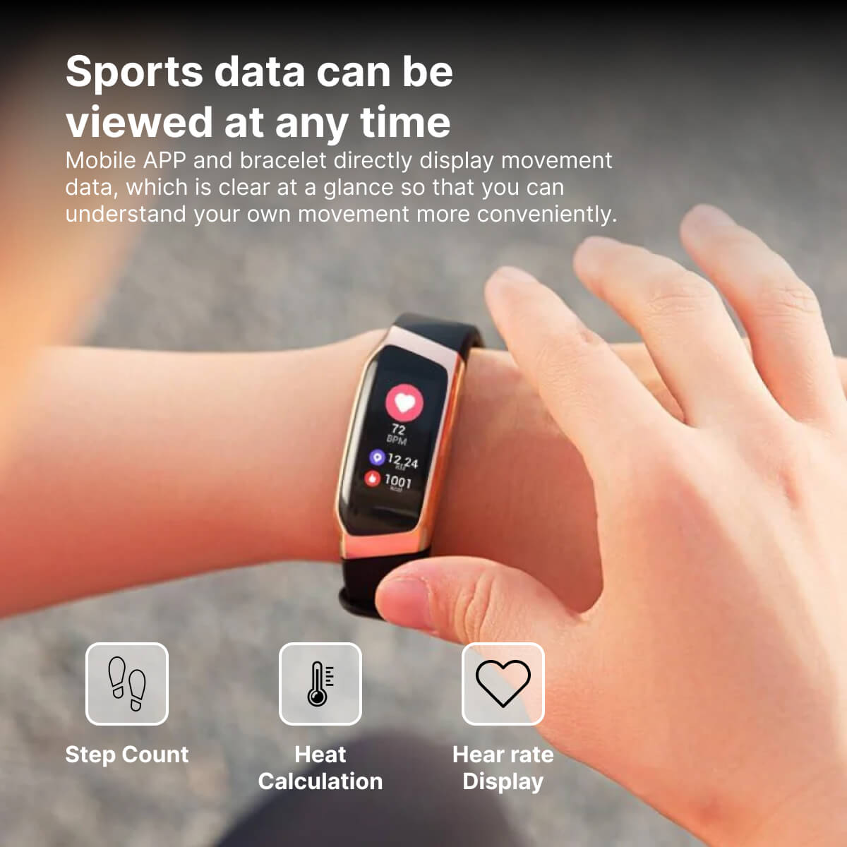 Smartwatch med blodtryks- og pulsmåler