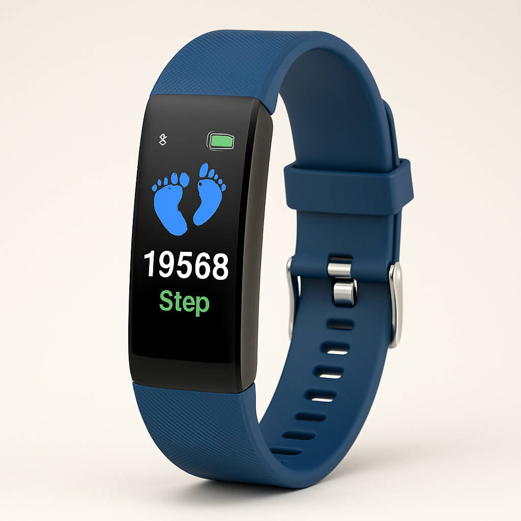 Smartwatch til seniorer med sundheds- og fitnessovervågning