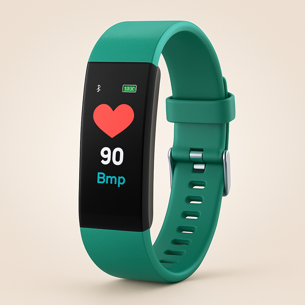 Smartwatch til seniorer med sundheds- og fitnessovervågning