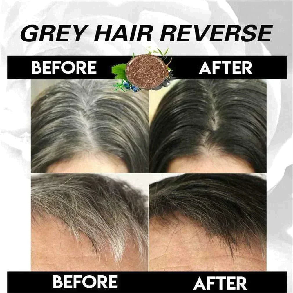 Sort hårfarveshampoo (ayurvedisk uden bivirkninger)