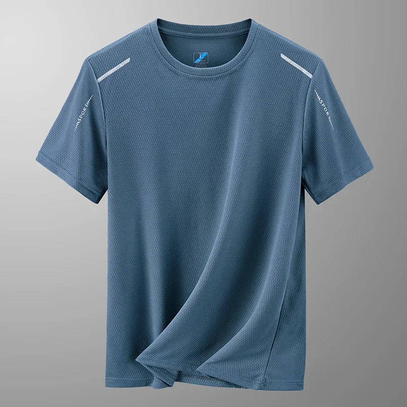 Sportst-shirt til mænd - Åndbar og reflekterende