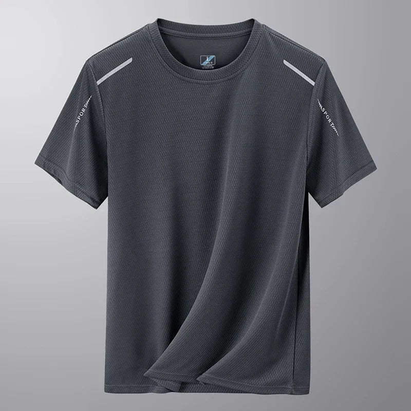Sportst-shirt til mænd - Åndbar og reflekterende