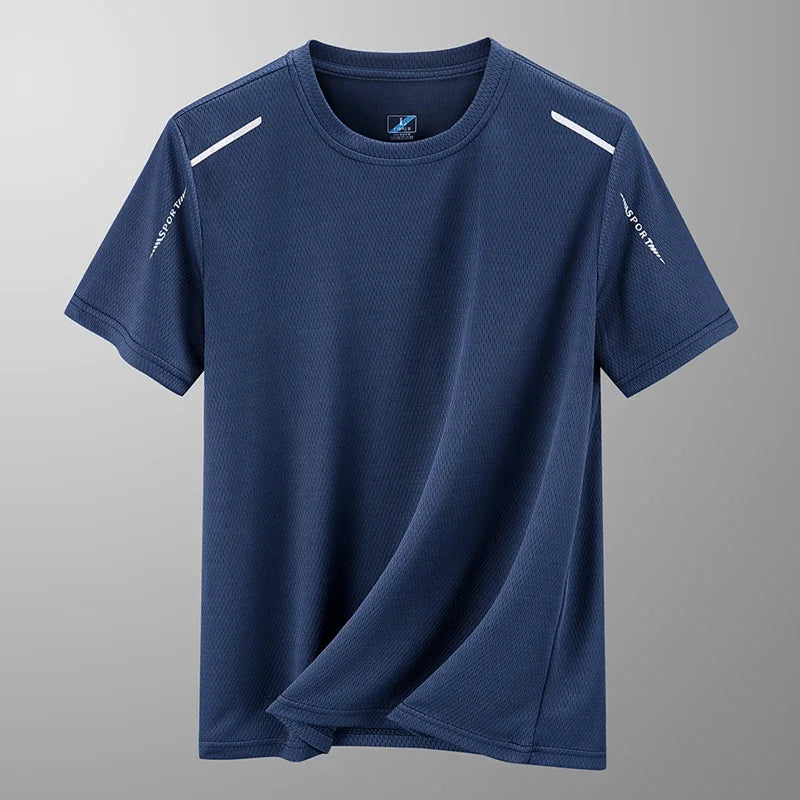 Sportst-shirt til mænd - Åndbar og reflekterende