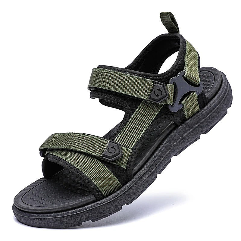 Stødabsorberende sandaler