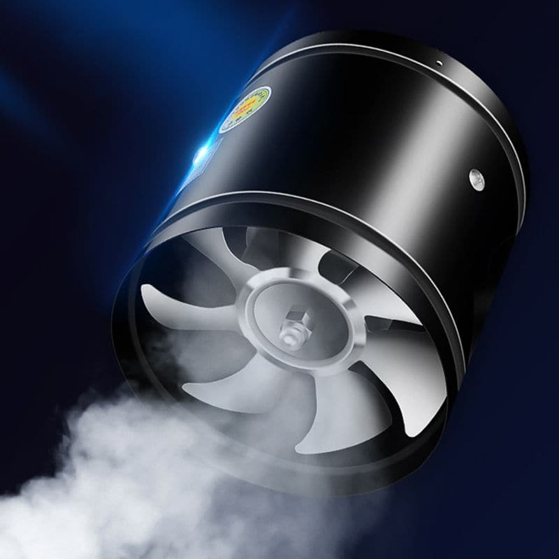 Støjsvag og kraftfuld udsugningsventilator