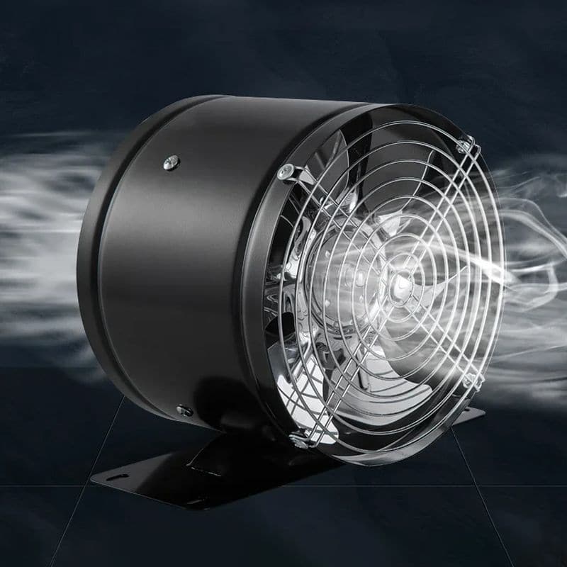Støjsvag og kraftfuld udsugningsventilator