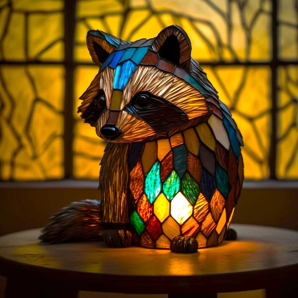 Stilfuld dekorativ lampe med kunstnerisk form og stemningslys
