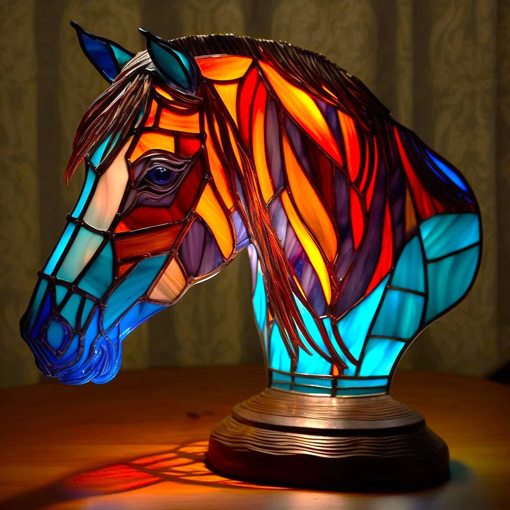 Stilfuld dekorativ lampe med kunstnerisk form og stemningslys