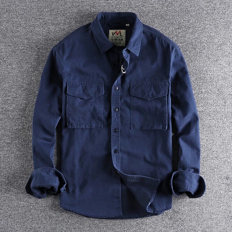 Stilfuld utility-skjorte