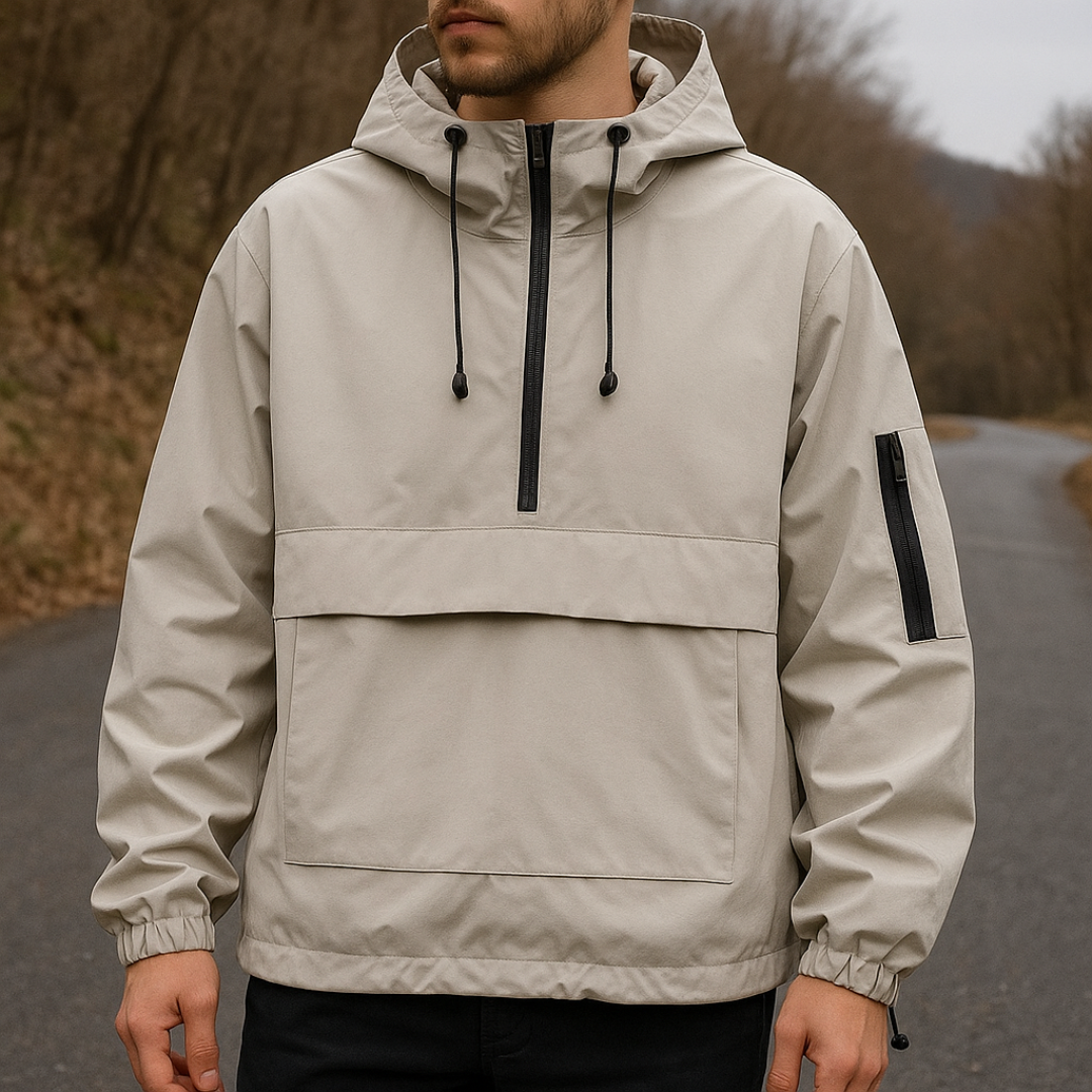 Stormbeskyttende parka