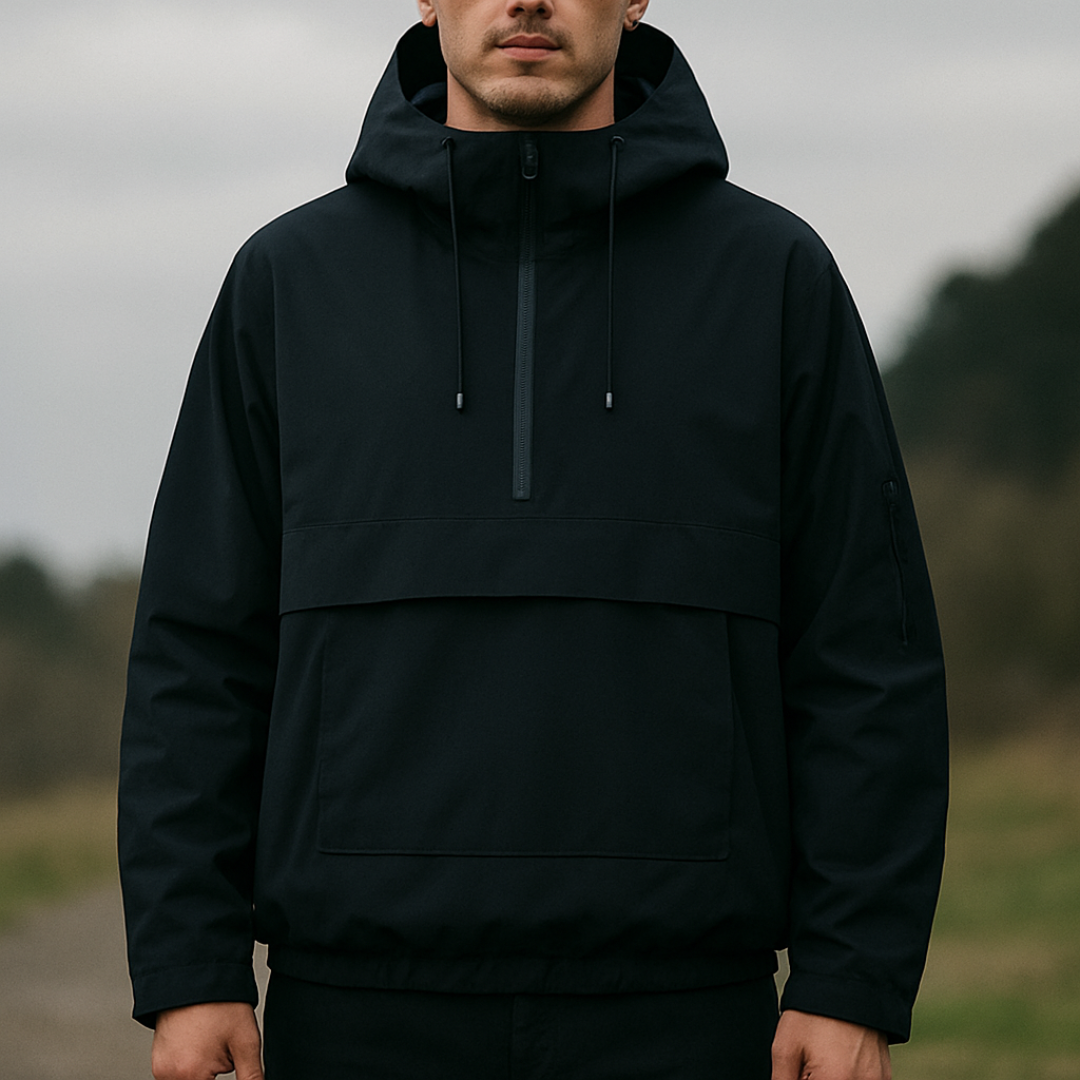 Stormbeskyttende parka