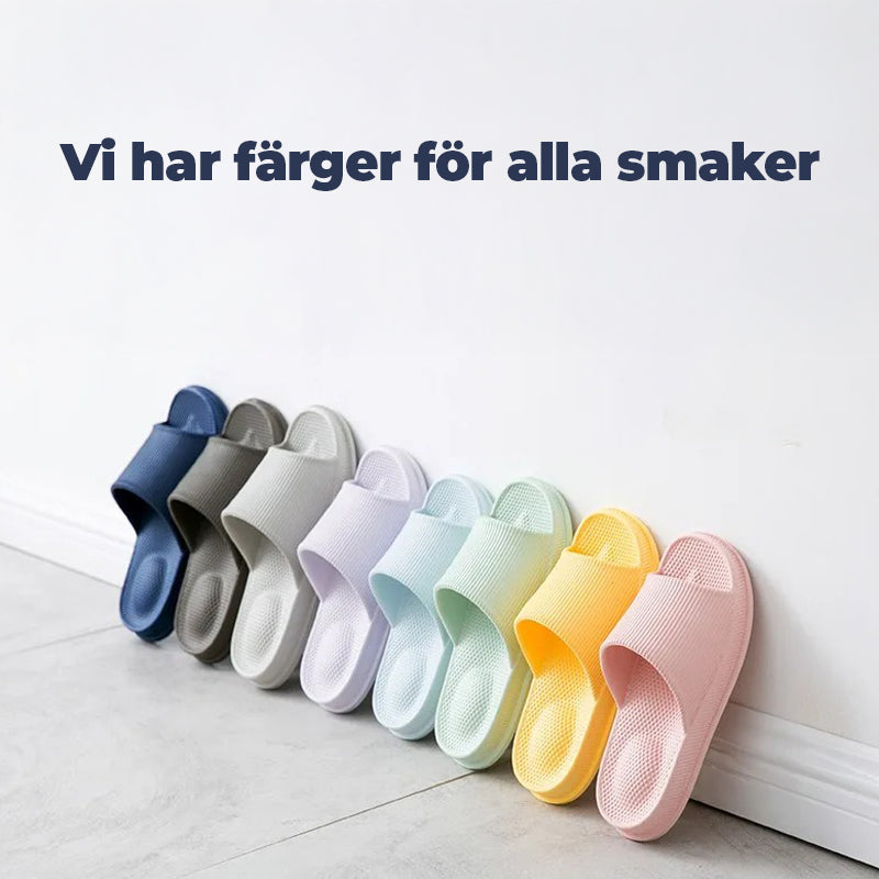 Tøfler til hælspore, plantar fasciit og ømme fødder