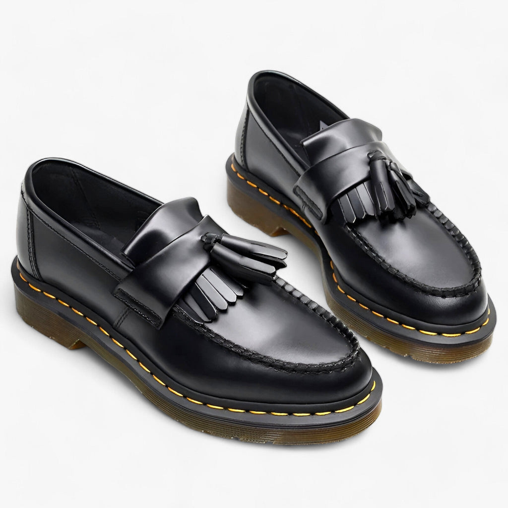 Tassel loafers: Poleret stil med rund tå