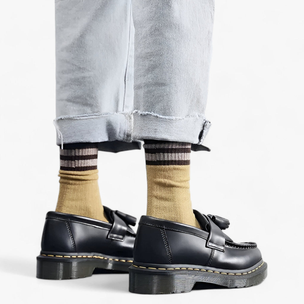 Tassel loafers: Poleret stil med rund tå