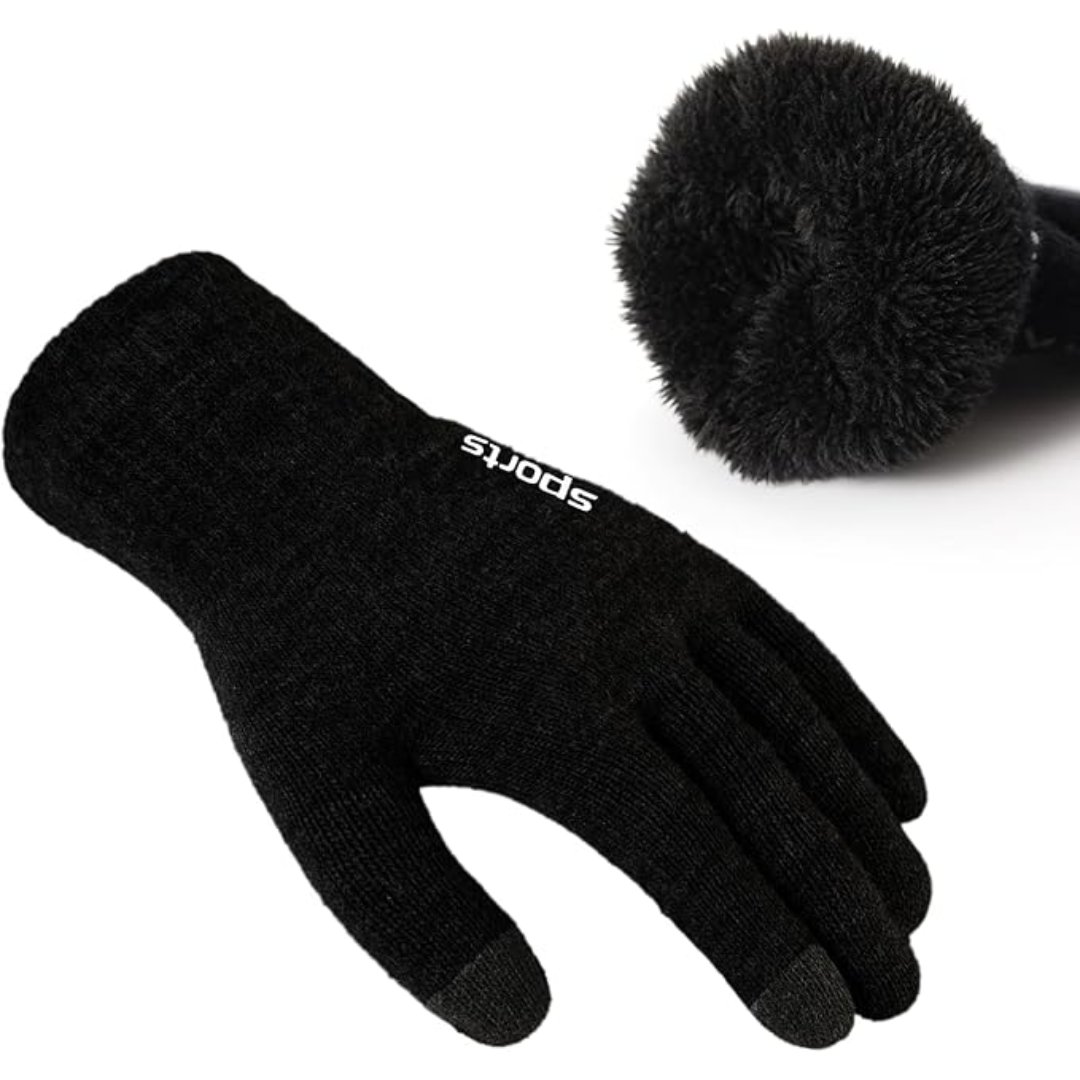 Termo touchscreen-vinterhandsker