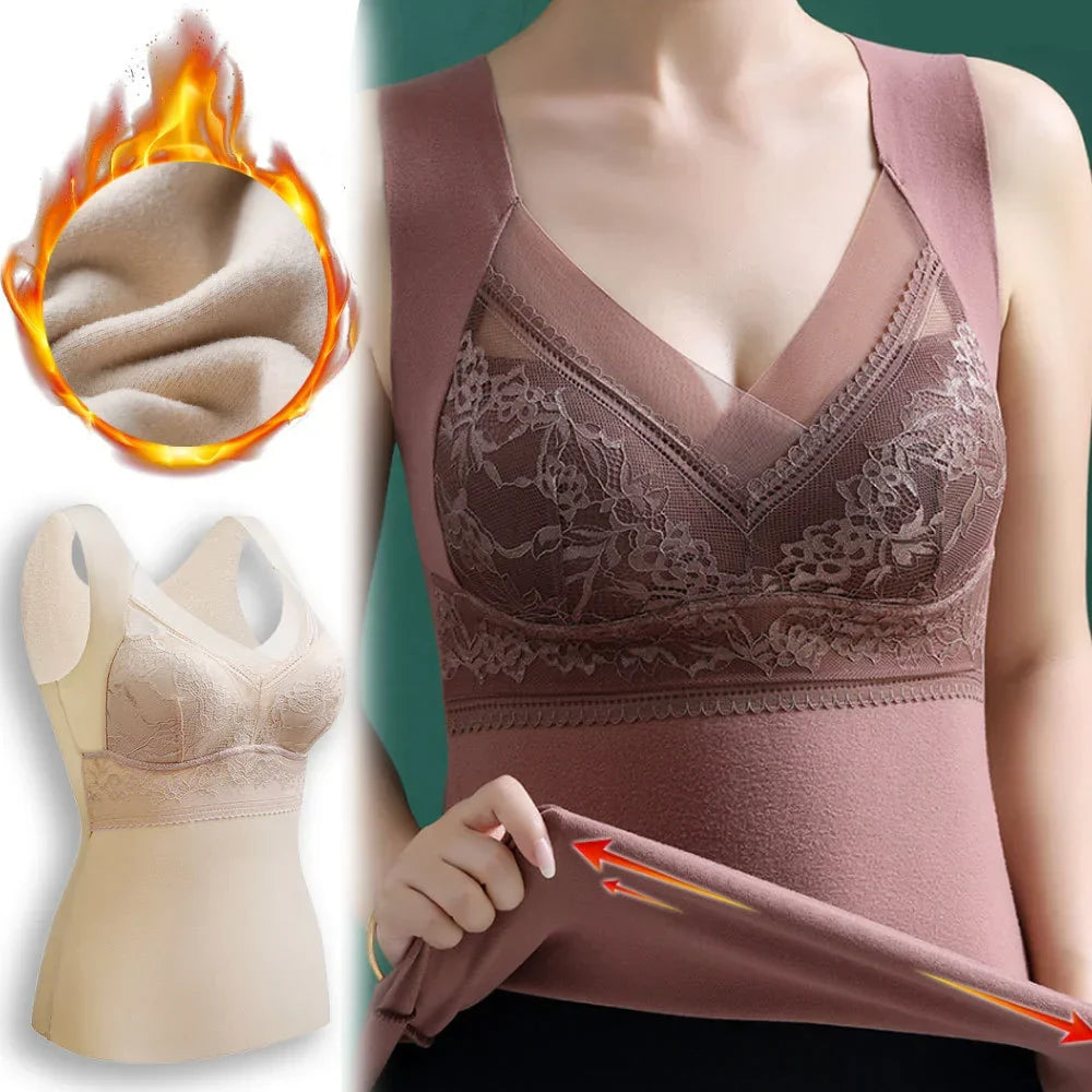 Thermotop med indbygget bh