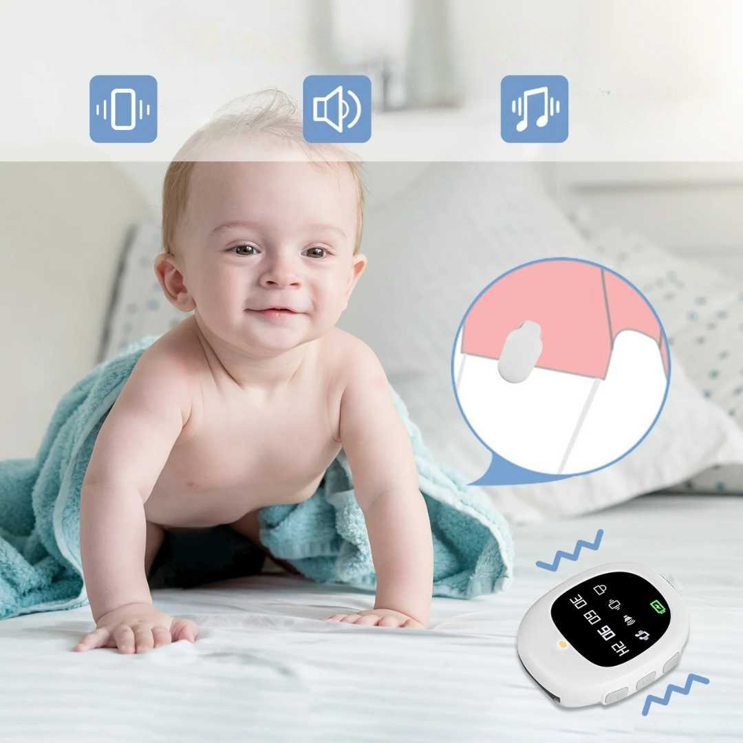Tissealarm med vibrationssensor til børn