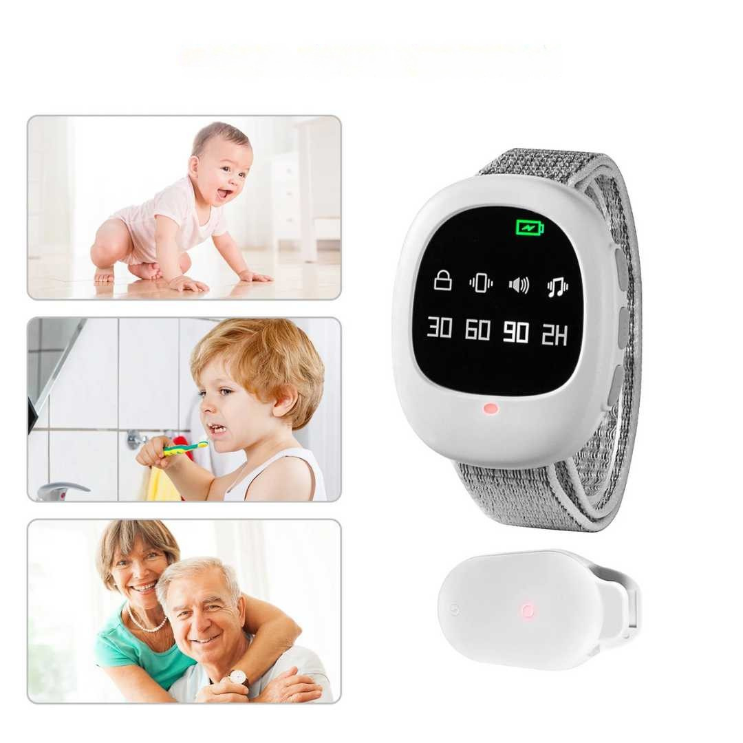 Tissealarm med vibrationssensor til børn
