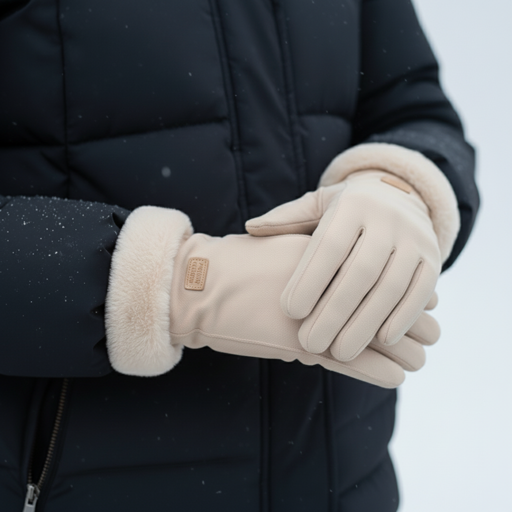 Touchscreen-vinterhandsker til damer