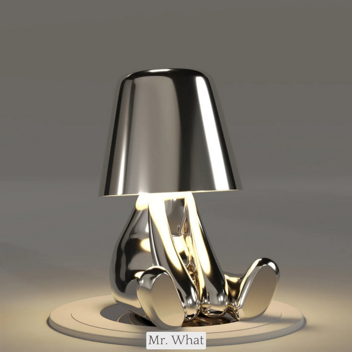 Trådløs bordlampe – Genopladelig LED-designerlampe med dæmpbart lys (varm hvid)