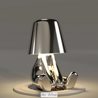 Trådløs bordlampe – Genopladelig LED-designerlampe med dæmpbart lys (varm hvid)