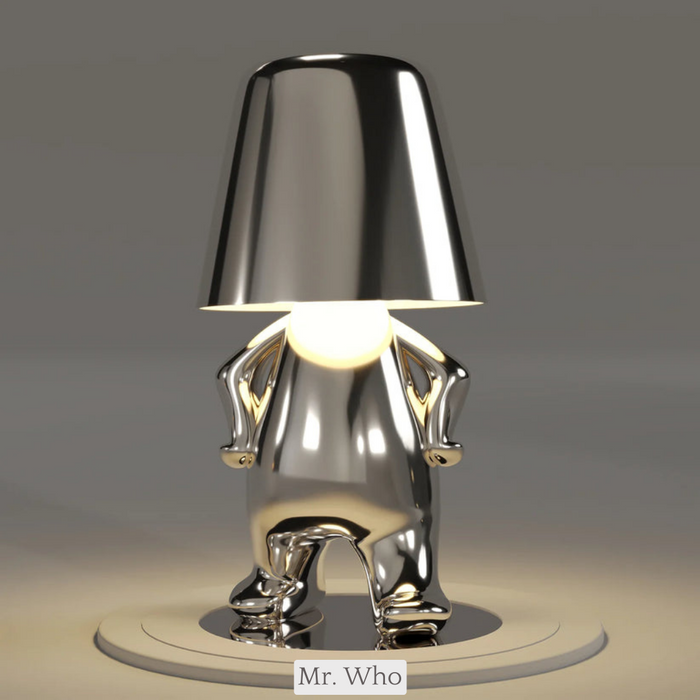 Trådløs bordlampe – Genopladelig LED-designerlampe med dæmpbart lys (varm hvid)