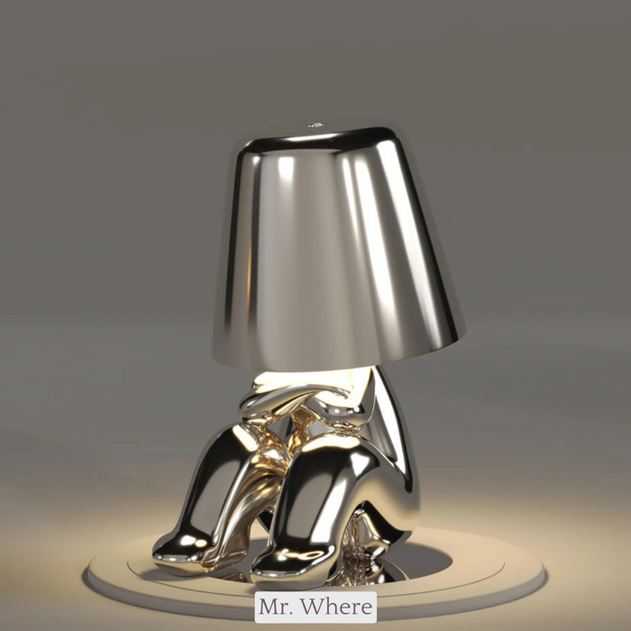 Trådløs bordlampe – Genopladelig LED-designerlampe med dæmpbart lys (varm hvid)