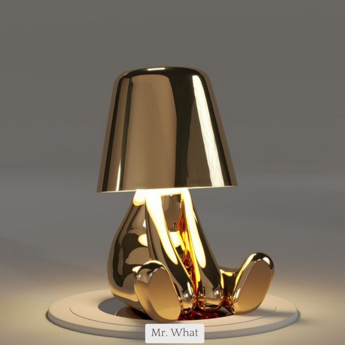 Trådløs bordlampe – Genopladelig LED-designerlampe med dæmpbart lys (varm hvid)